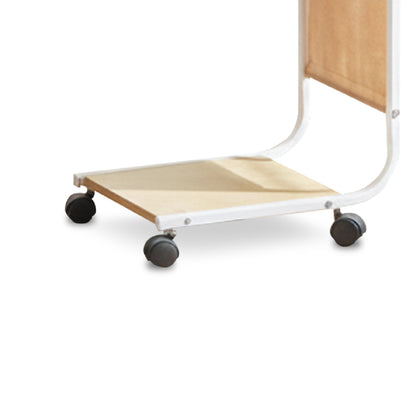 RUNE End Table with Wheels