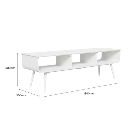 SELLA 6' TV Cabinet (White)