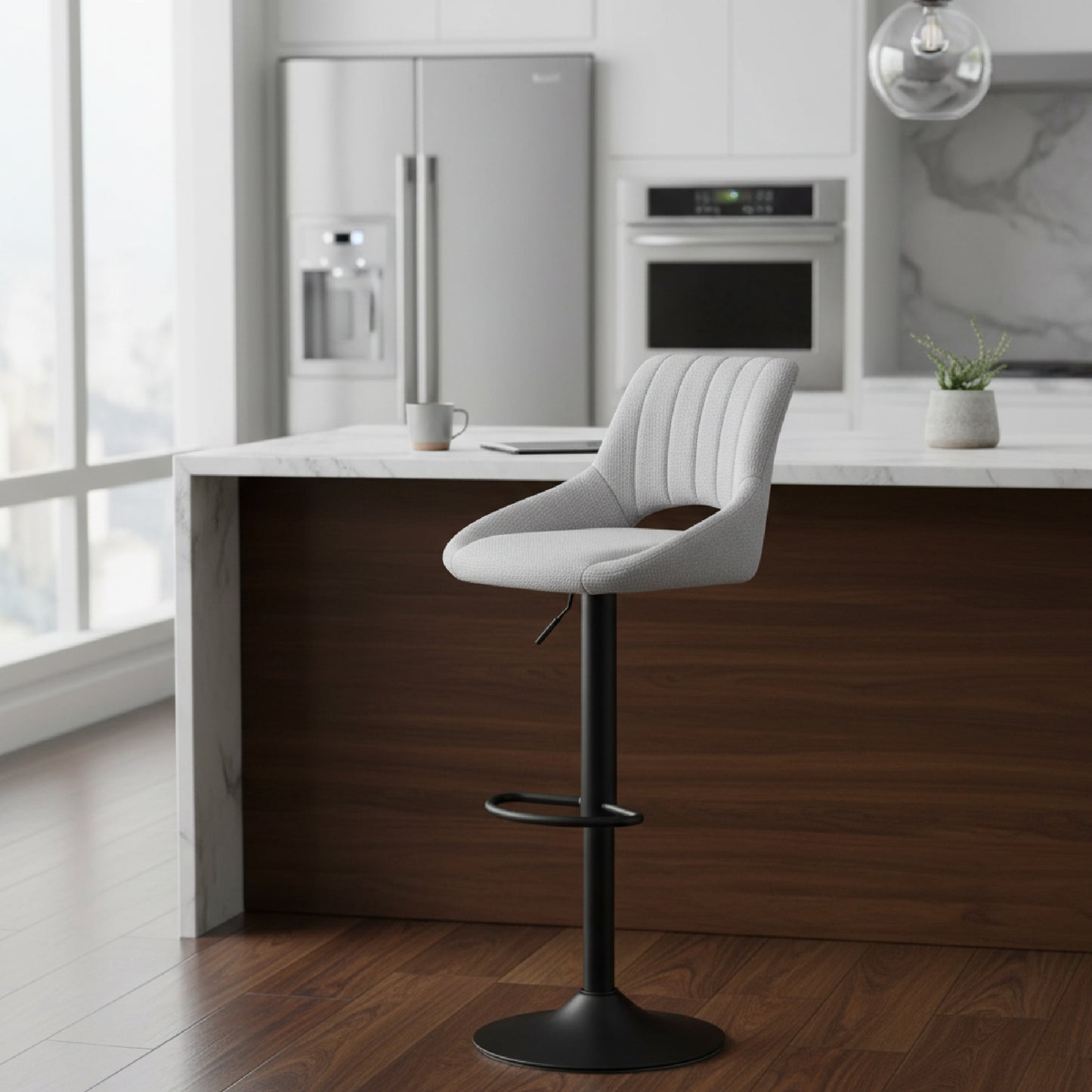 SOLNA Bar Chair Light Beige