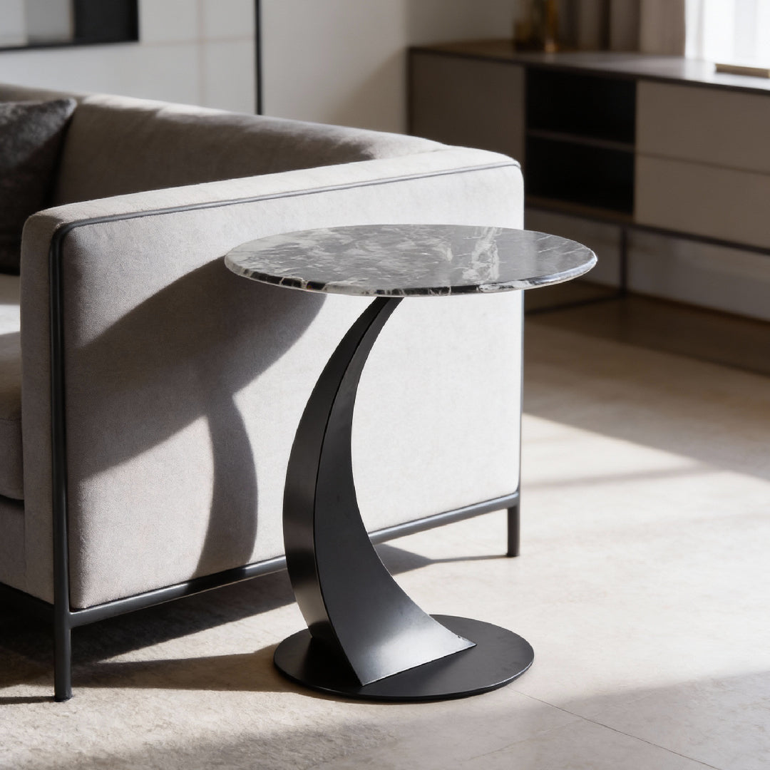 SVALA Crystal Marble End Table