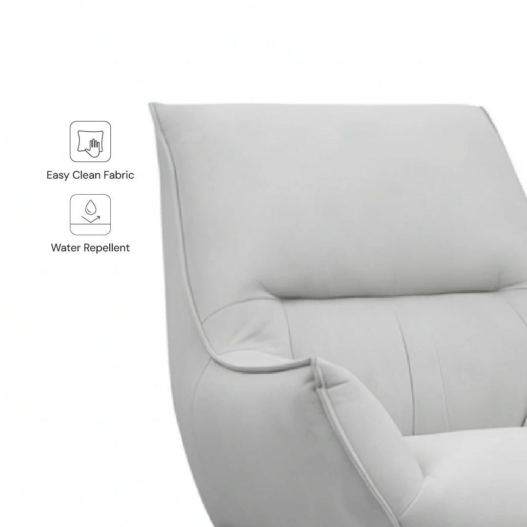 TREVANA Lounge Chair (Light Grey)