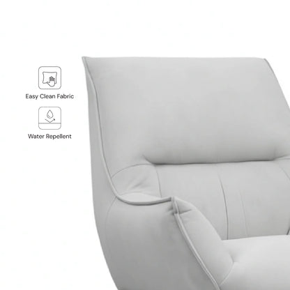 TREVANA Lounge Chair (Light Grey)