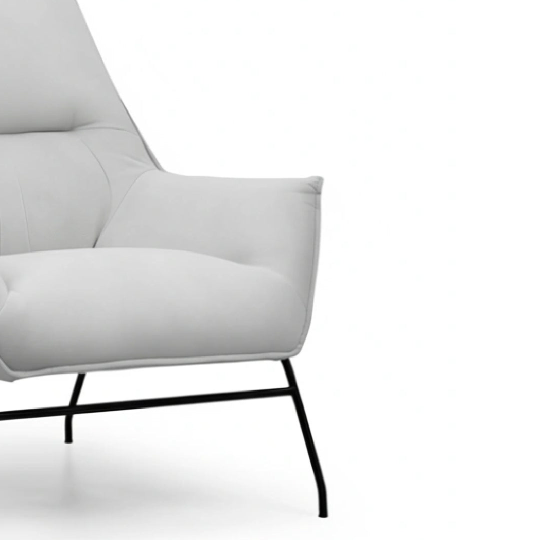 TREVANA Lounge Chair (Light Grey)