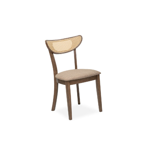 USHER Rattan Chair (Walnut/Brown)