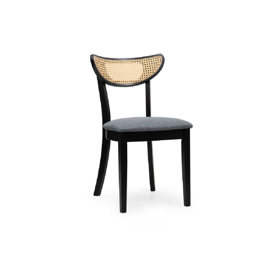 USHER Rattan Chair (Black)