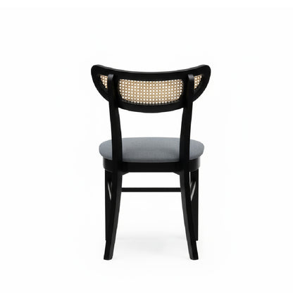 USHER Rattan Chair (Black)