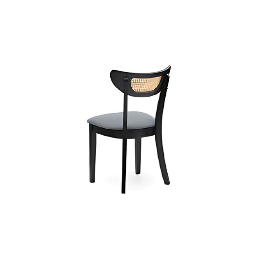 USHER Rattan Chair (Black)