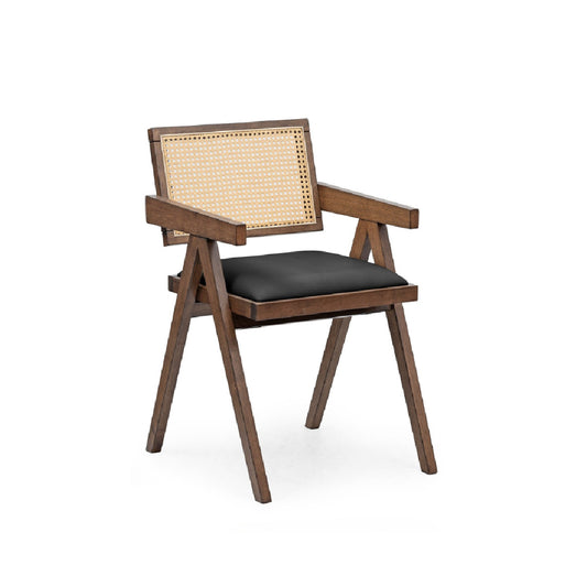 VINCCI Arm Chair (Walnut)