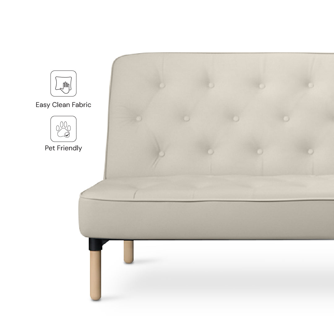 VANTAGE Sofa Bed (White Cream)