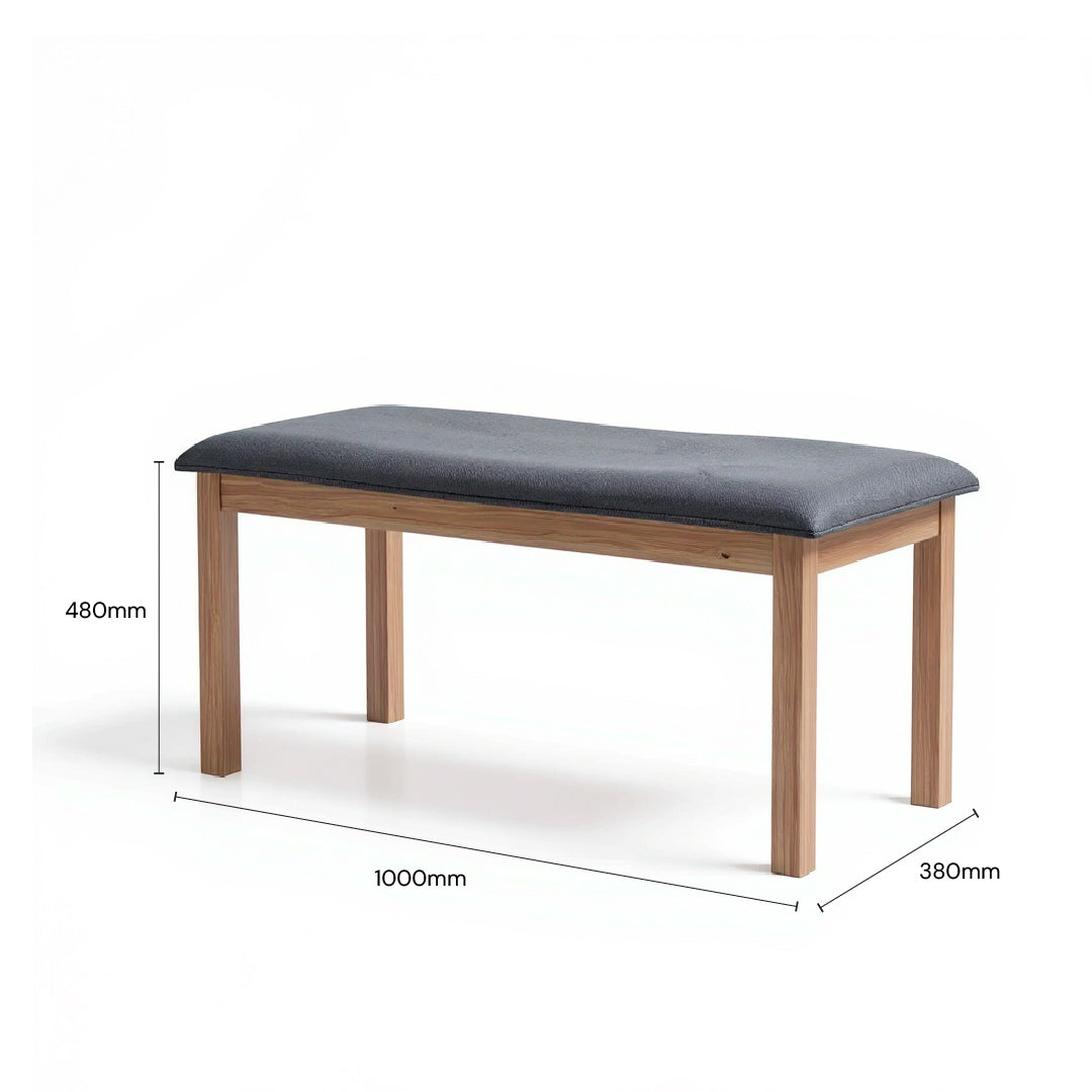 WANA II 1.0M Bench (Natural)