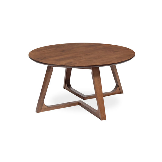 WILSON Round Coffee Table (Walnut)
