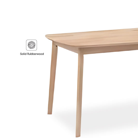 WREN II 1.2M Dining Table (Natural)