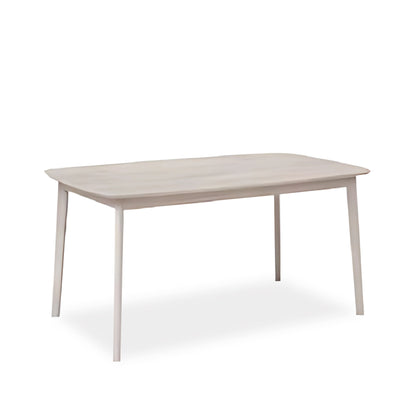 WREN II 1.5M Dining Table (White Wash)
