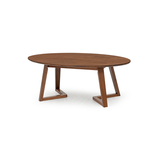 WYNSON Oval Coffee Table (Walnut)