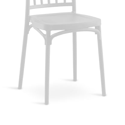 KUZA Cafe Chair (White)